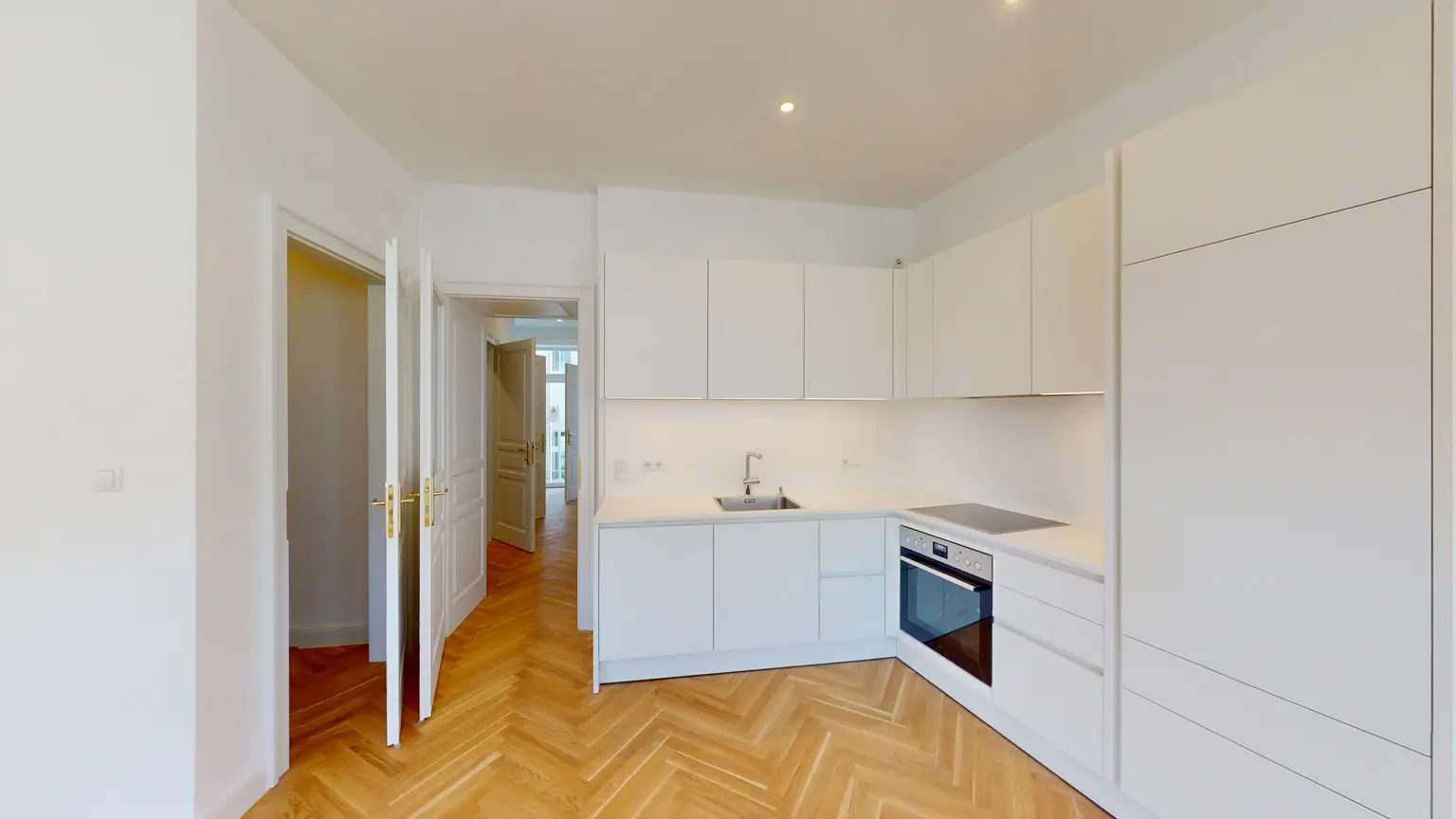 Moderne 2-Zimmer-Wohnung mit großzügiger Wohnküche und Terrasse