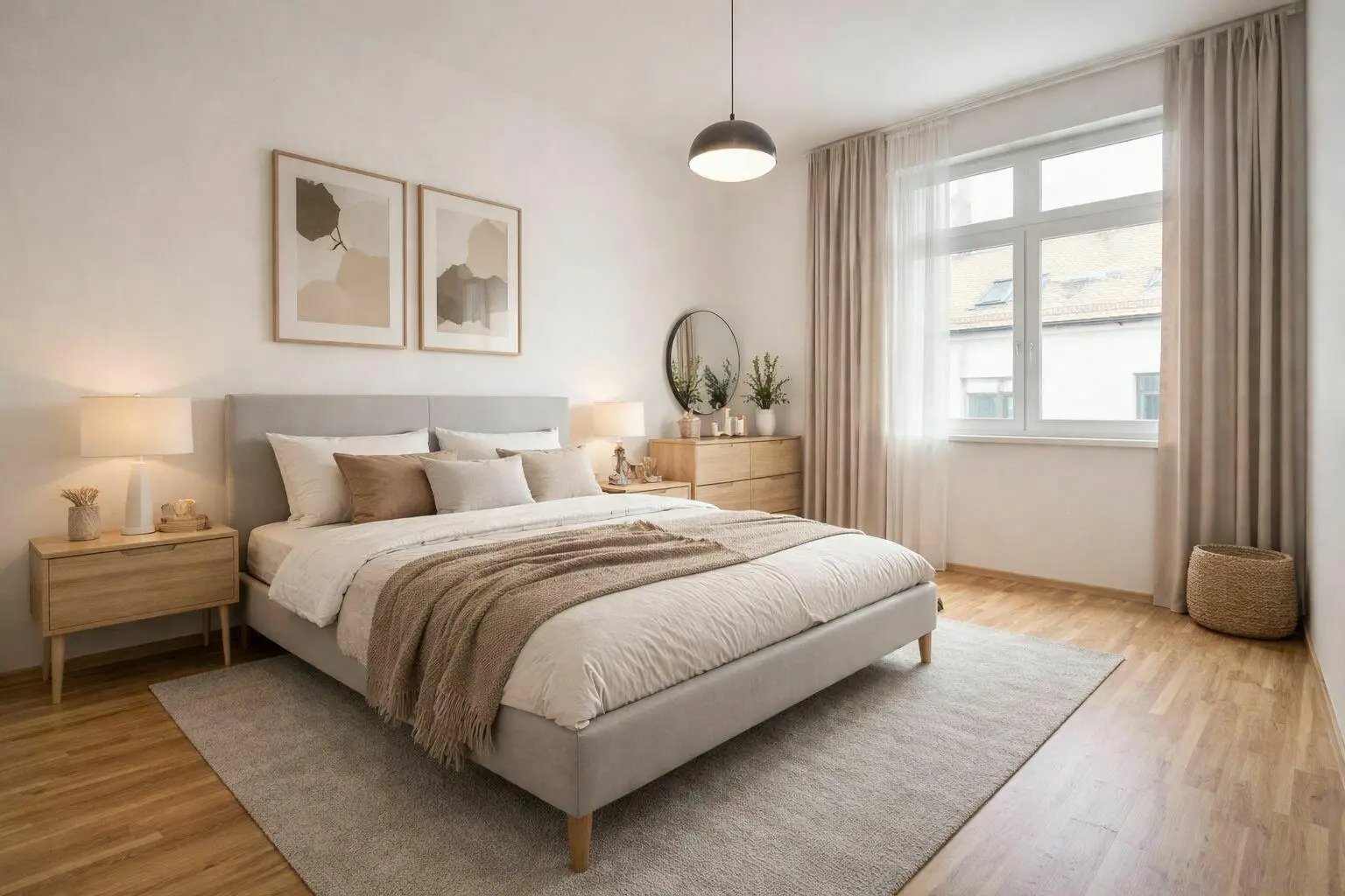 Schlafzimmer KI-Einrichtungsvorschlag