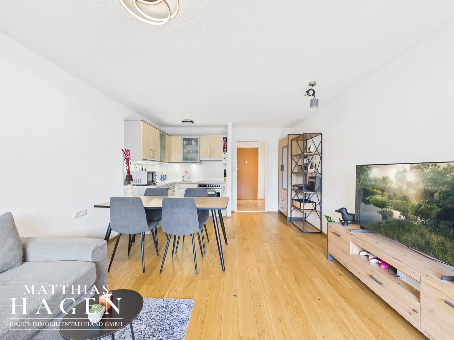 Wohnbereich mit Küche
