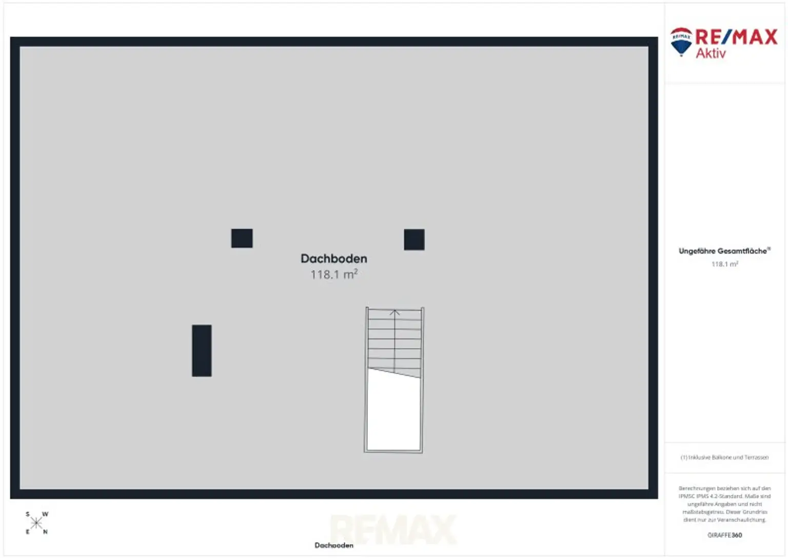 Plan Dachboden