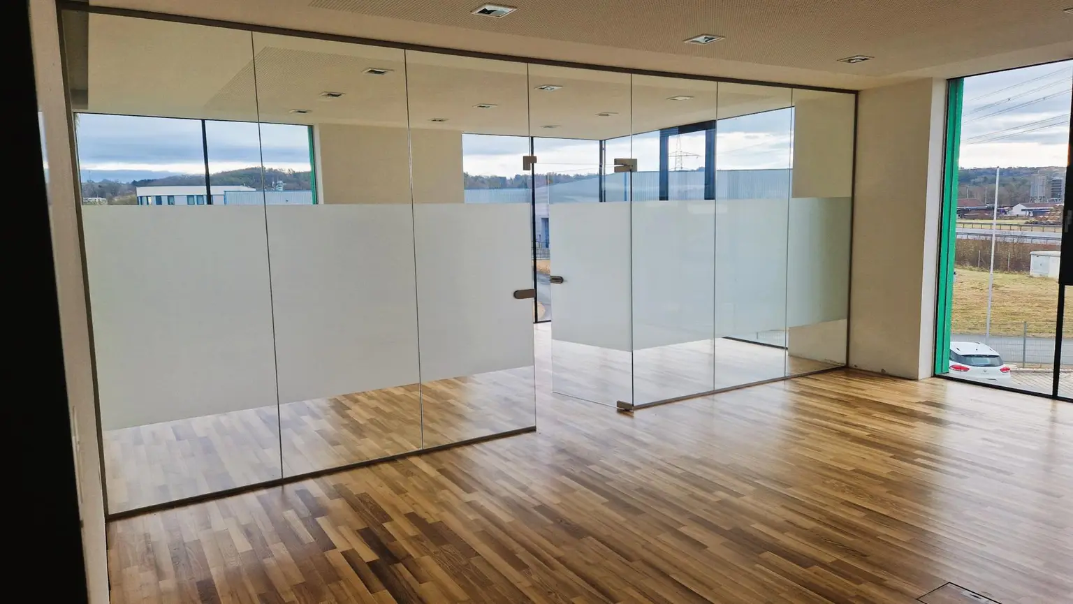 Moderne Büro- Lager und Außenfläche im Gewerbegebiet Markt Allhau zu vermieten