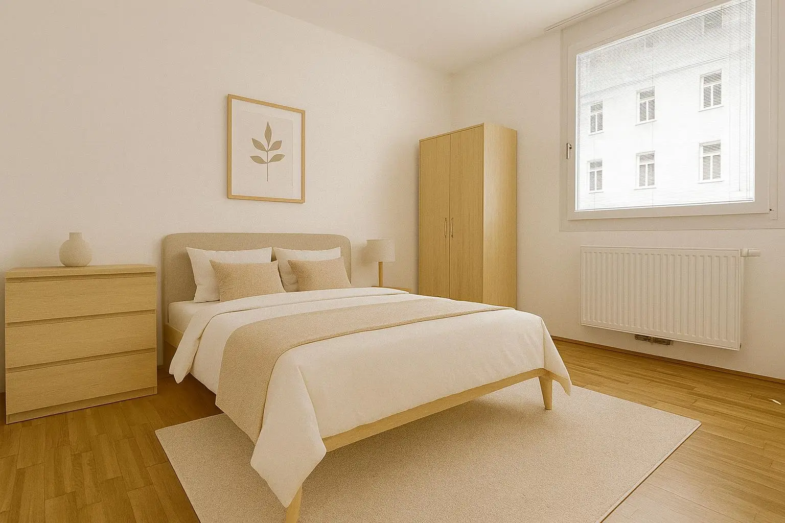 Stylisch. Zentral. Zukunftssicher. –  3-Zimmer-Wohnung mit Loggia für Visionäre - optionaler Garagenplatz möglich