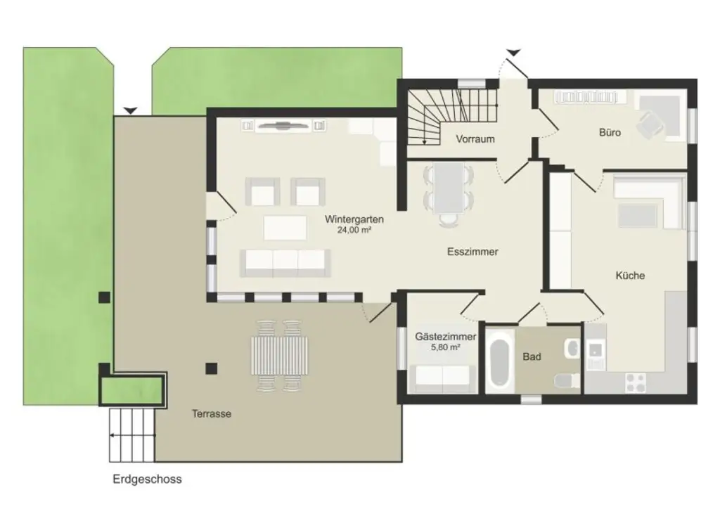 Viel Potenzial: Großzügiges Familienhaus vor den Toren Wiens