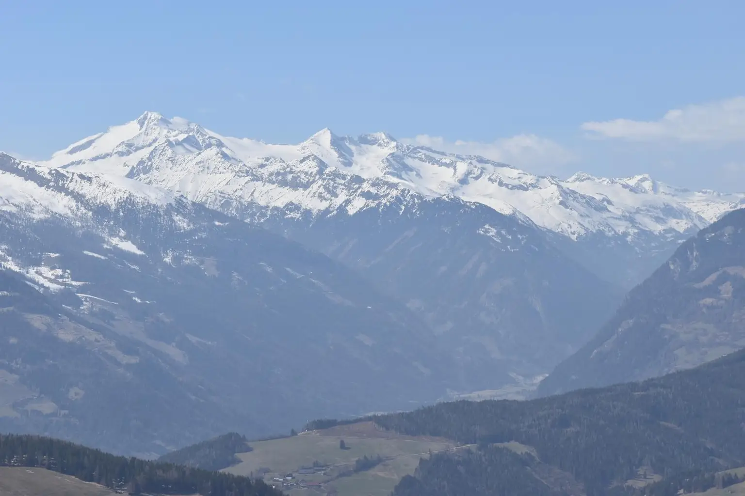Blick zur Tauernkönigin