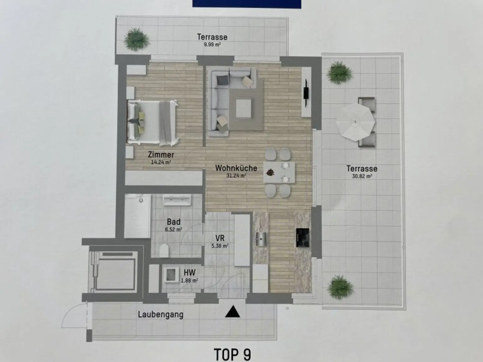 Hochwertiges Wohnjuwel nahe der U2 Aspernstraße - 41 m² Terrassenflächen - Hell & Klimatisiert
