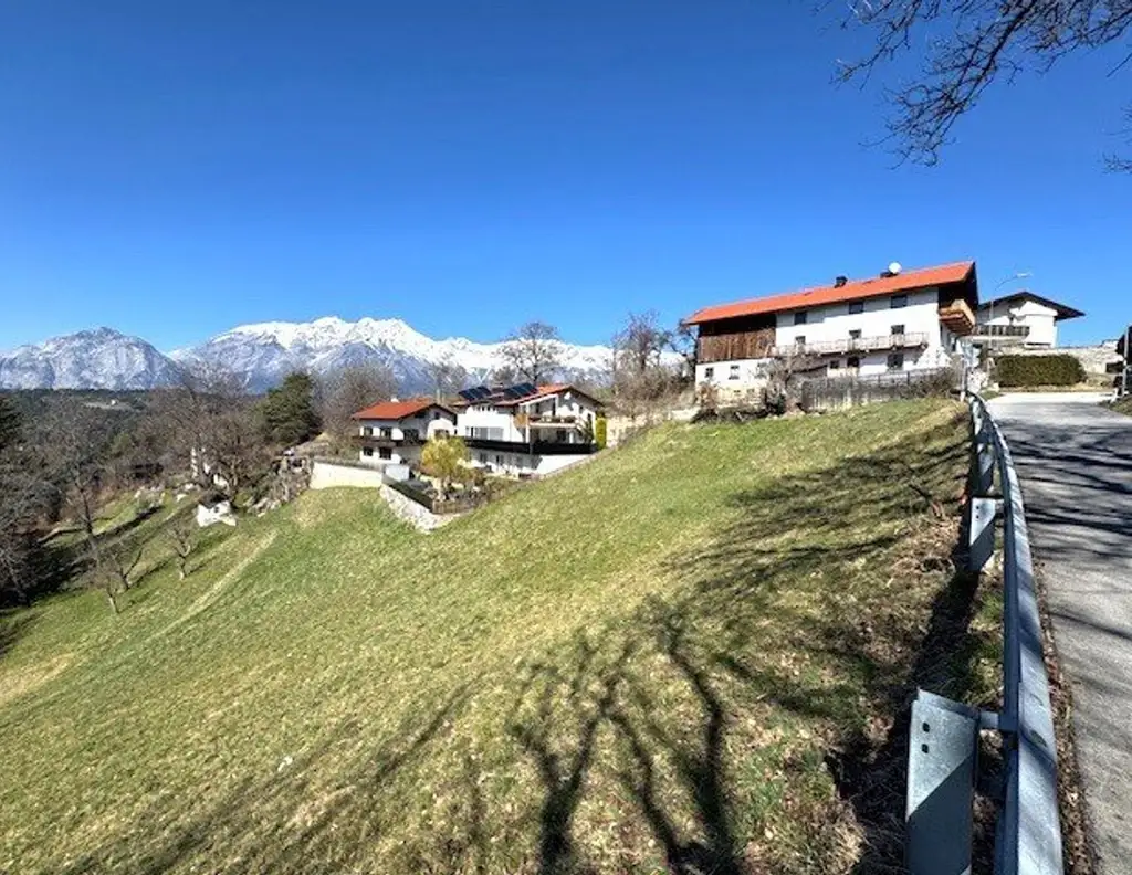 Grundstück in sonniger Aussichtslage von Innsbruck-Vill