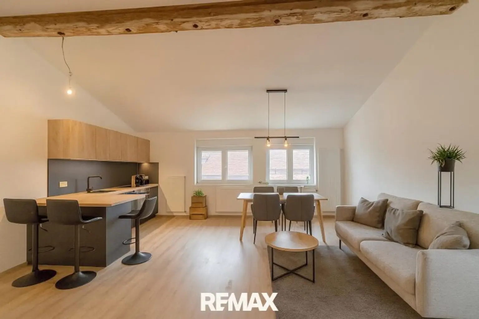 Wohnung - Visualisierung Wohn-Essbereich