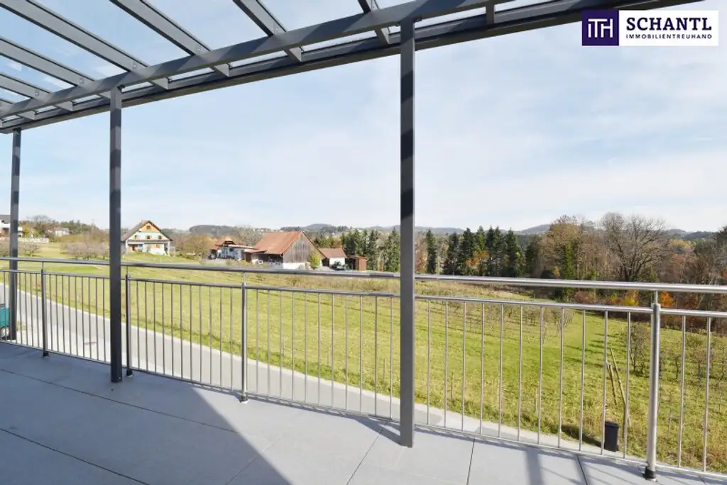 Exklusives Einfamilienhaus mit Panoramaterrasse in der steirischen Weingegend – Ein Wohnjuwel für höchste Ansprüche!