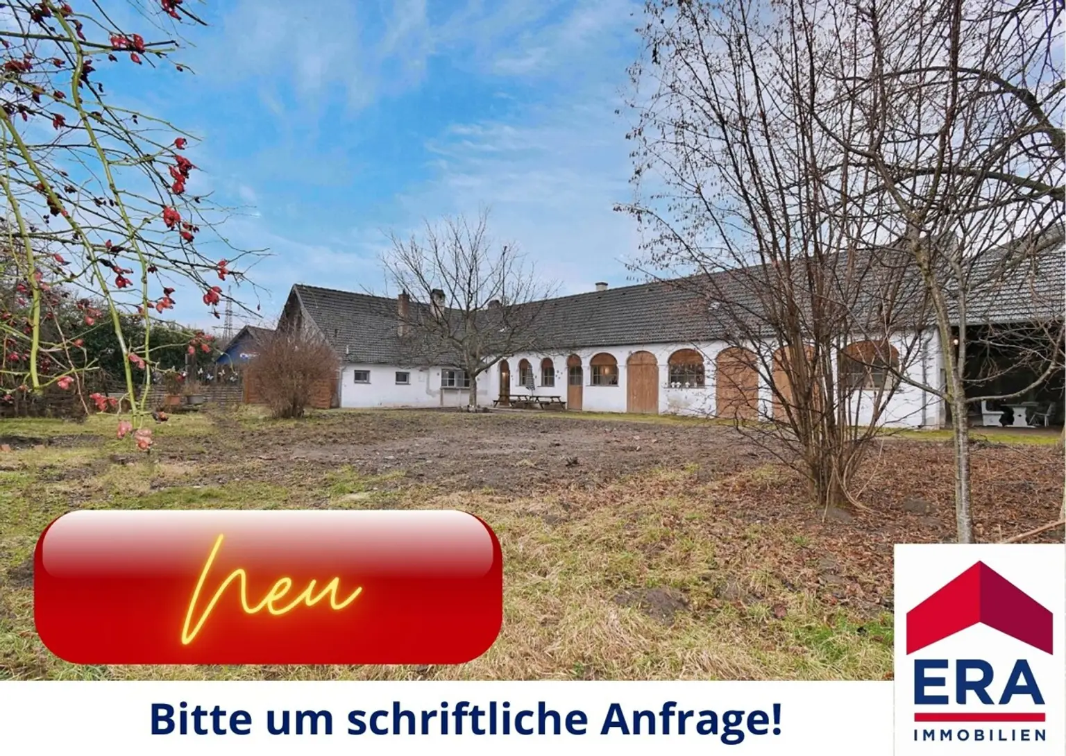 Sanierter Bauernhof mit zwei Wohnungen und großem Grundstück –ideal für Pferdeliebhaber und Familien