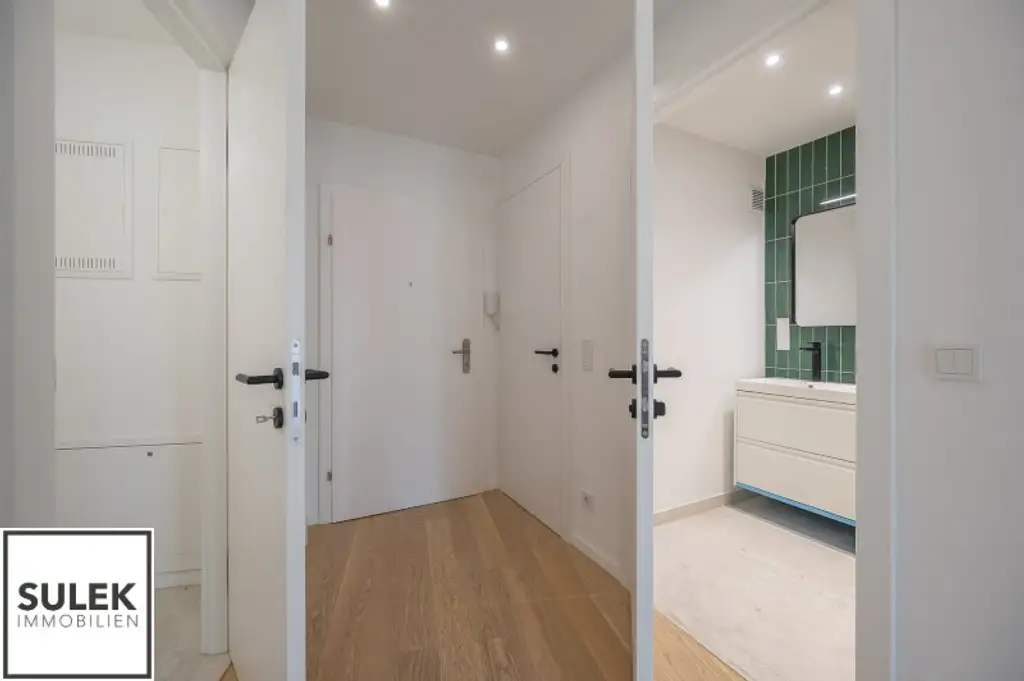 **Neu generalsaniert** Zentrale Lage mit Donaukanal-Blick und 2 getrennt begehbare Zimmer - perfekt für die Vermietung!
