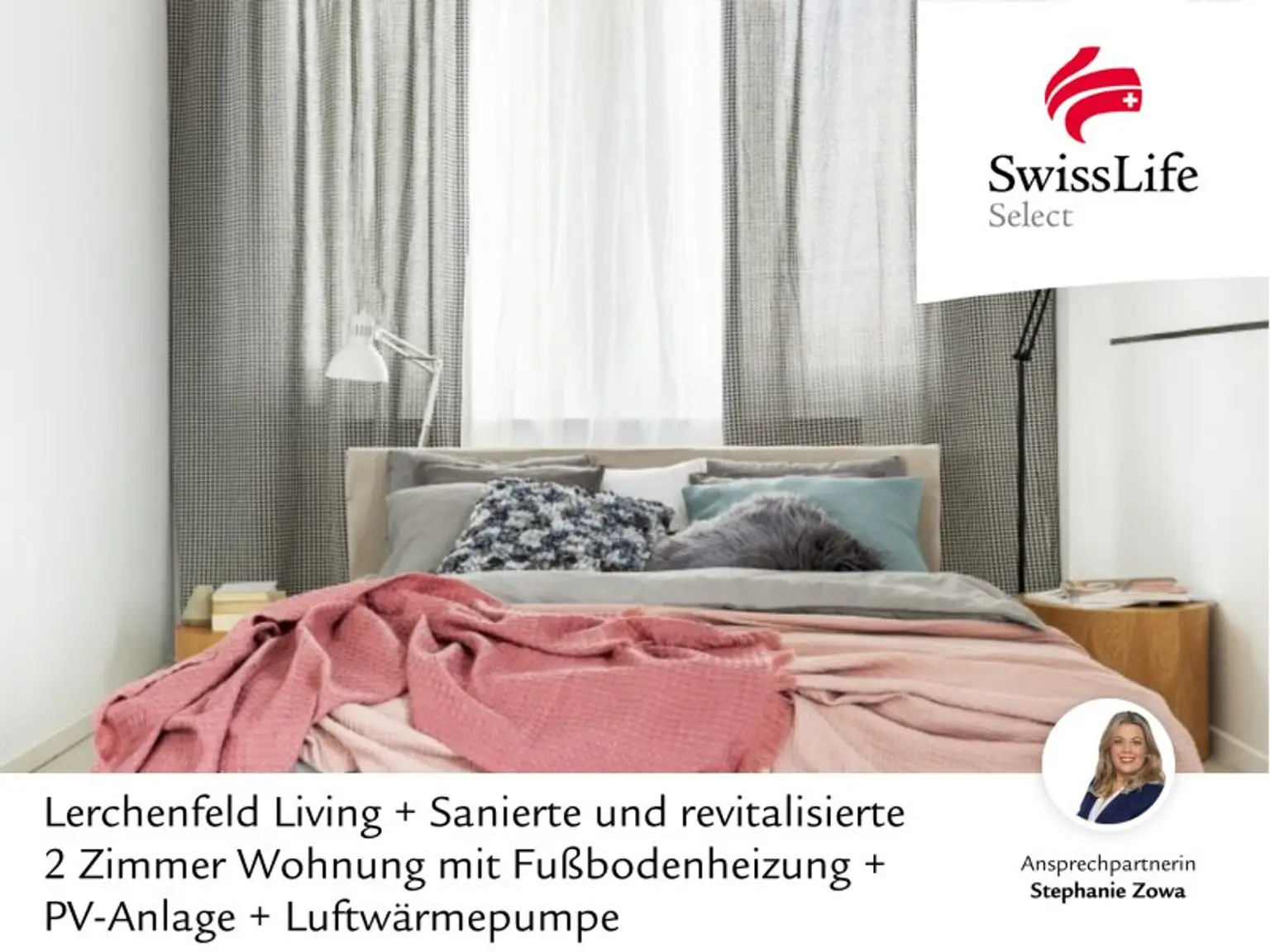+ Lerchenfeld Living + Sanierte und revitalisierte 2 Zimmer Wohnung mit Fußbodenheizung + PV-Anlage + Luftwärmepumpe