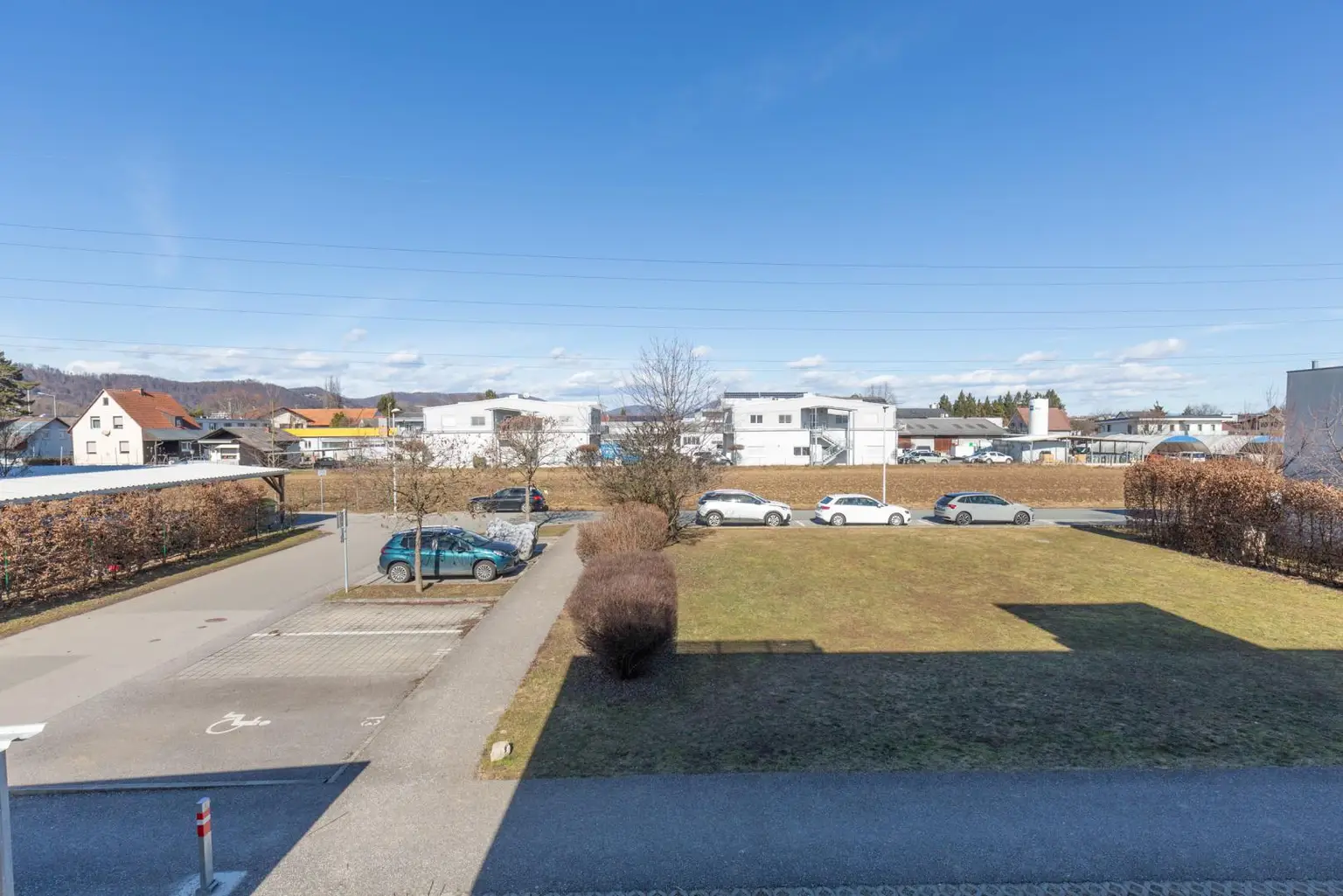 Aussicht vom Schlafzimmer