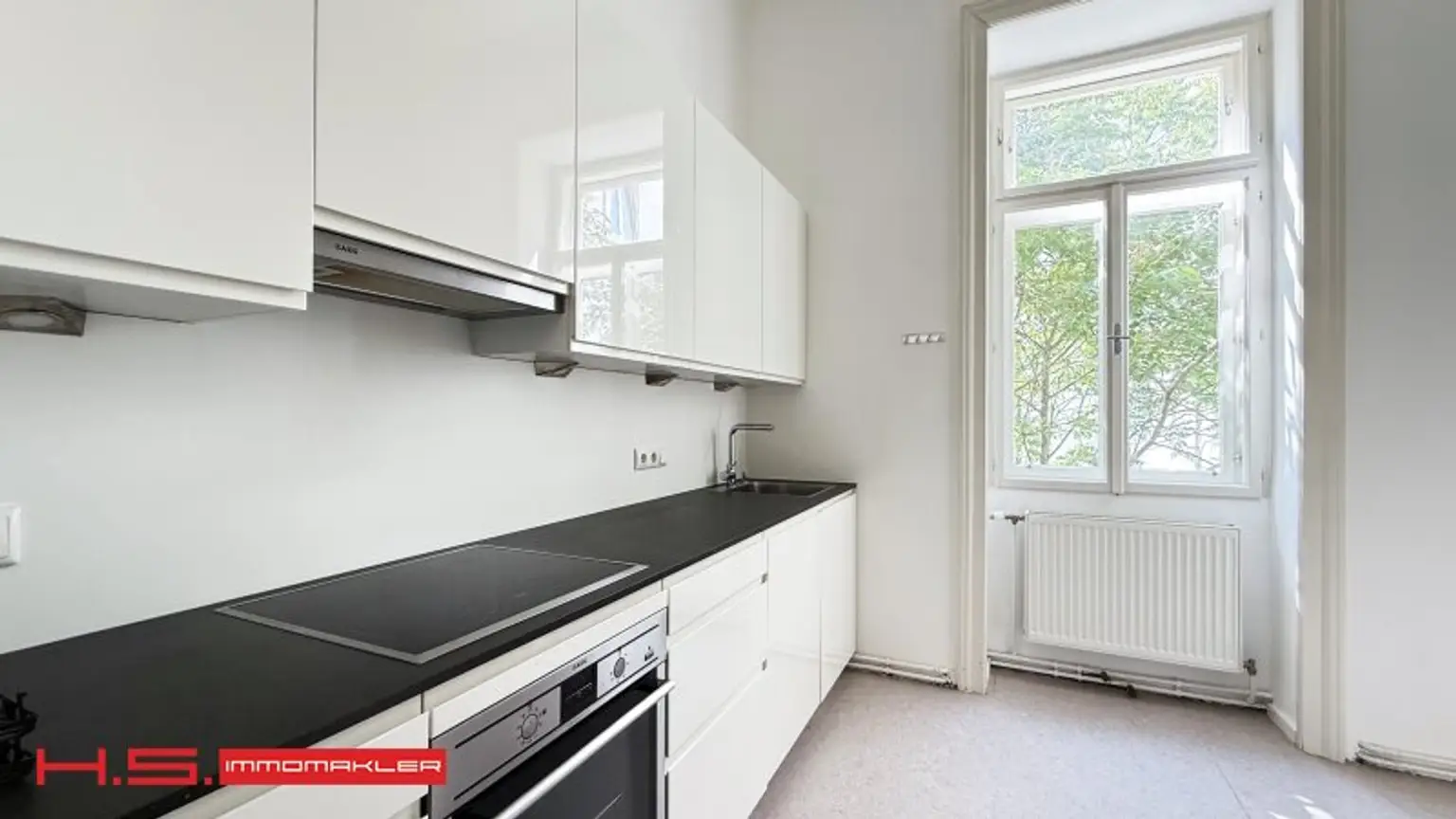 GRÜNDERZEITJUWEL - STILWOHNUNG IN SUPERLAGE - PERFEKTER  GRUNDRISS MIT GRÜNBLICK - 3. WOHNETAGE
