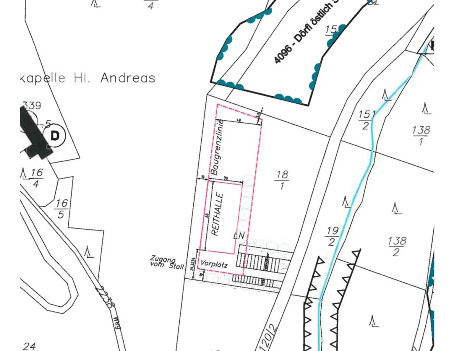 Nähe Feldbach - Grundstück mit Sonderwidmung Reitsport
