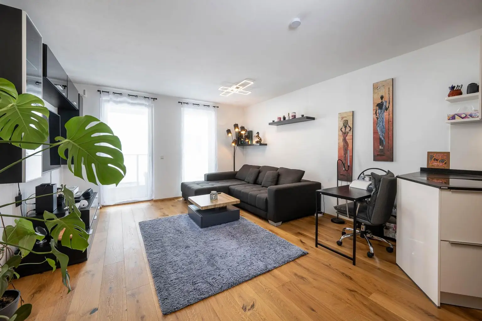 Moderne 2-Zimmer Wohnung mit Balkon in Eben im Pongau
