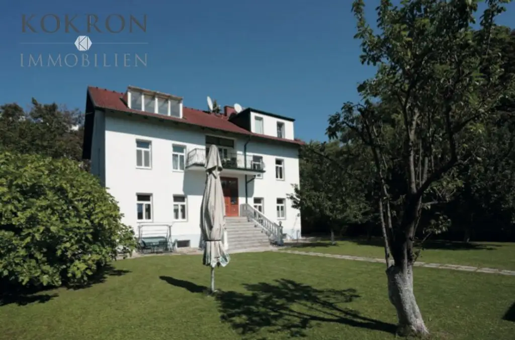 Jahrhundertwendevilla mit Seltenheitswert – im Bestand nutz- und renovierbar oder als attraktives 4-Parteien-Projekt übernehmbar