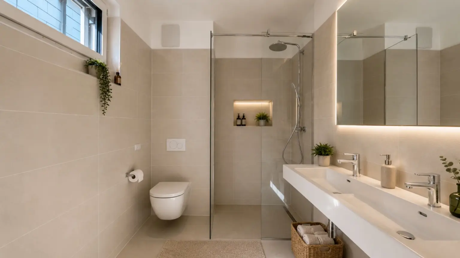 Visual Bad | ZWEI Zimmer mit BALKON ++ GRÜN & RUHIG | Prima Service Immobilien