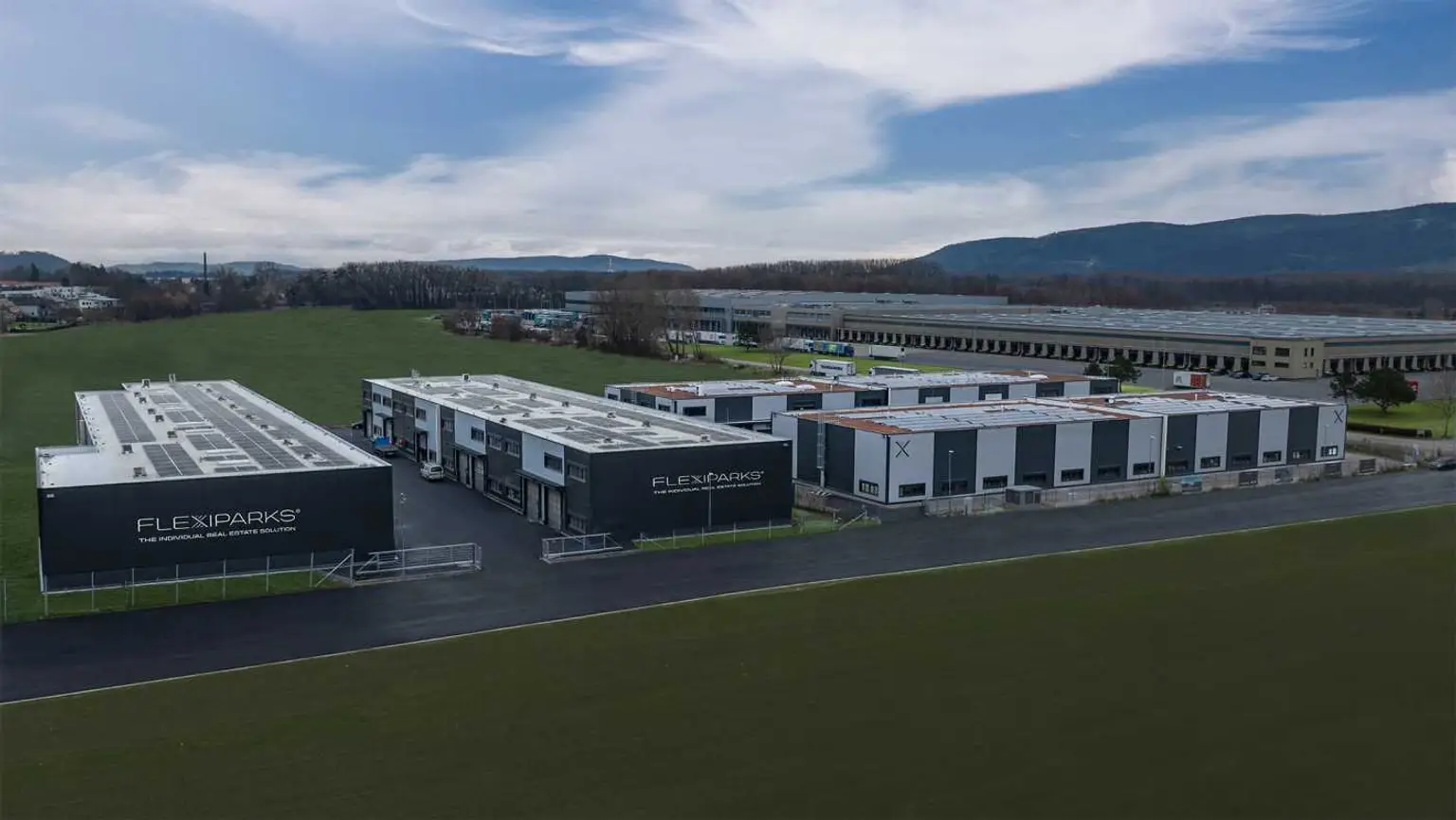 Hochmoderner Gewerbepark in Stockerau -  Flexiparks Wien Nord II