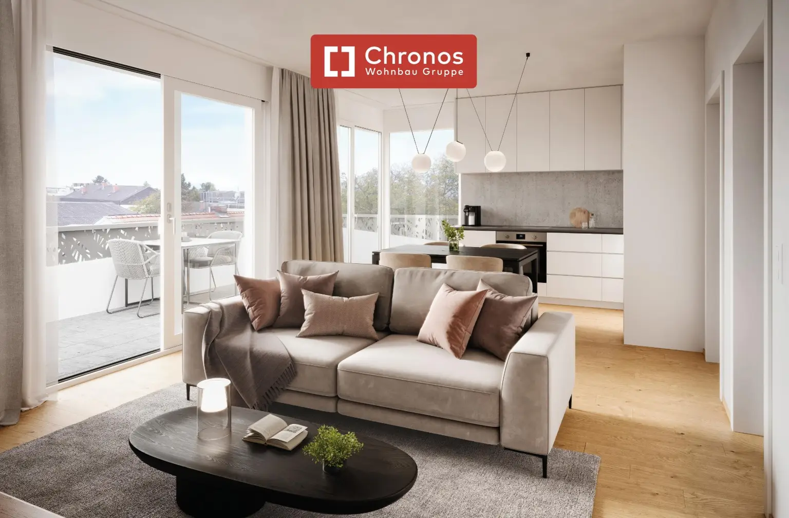 Penthouse! 3-Zimmer-Neubauwohung nahe Klusemann-Schule! PROVISIONSFREI FÜR KÄUFER!