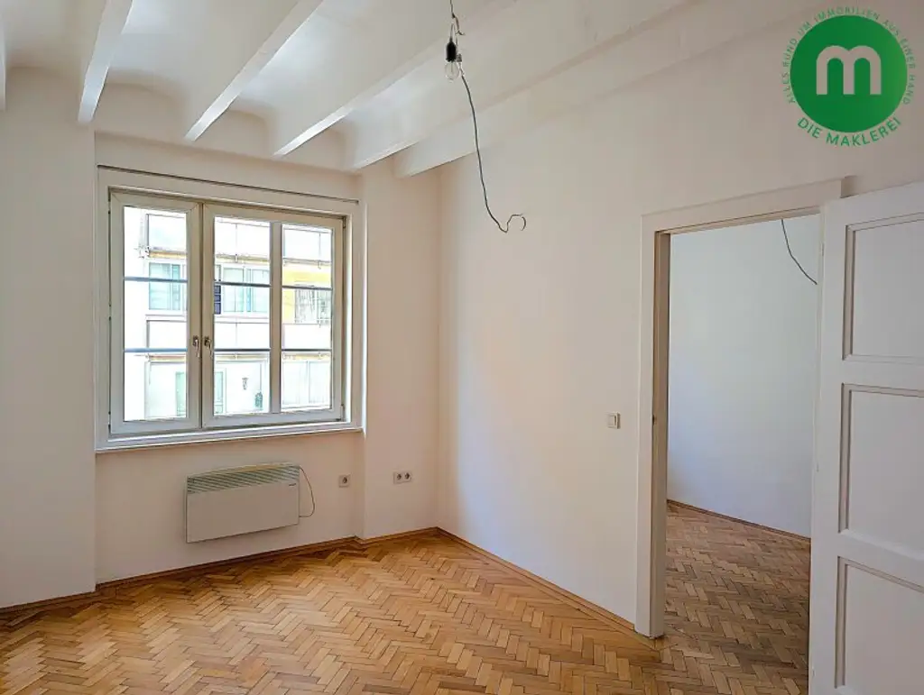 Unbefristete Miete: 2-Zimmer-Altbau nahe Matzleinsdorfer Platz