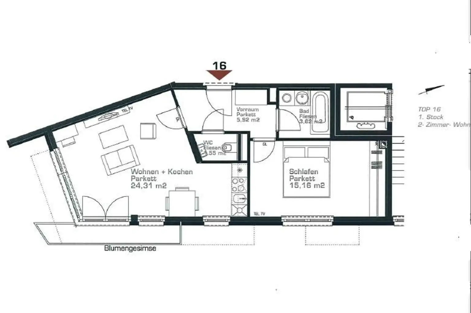 31. Mietwohnung in 1130 Wien