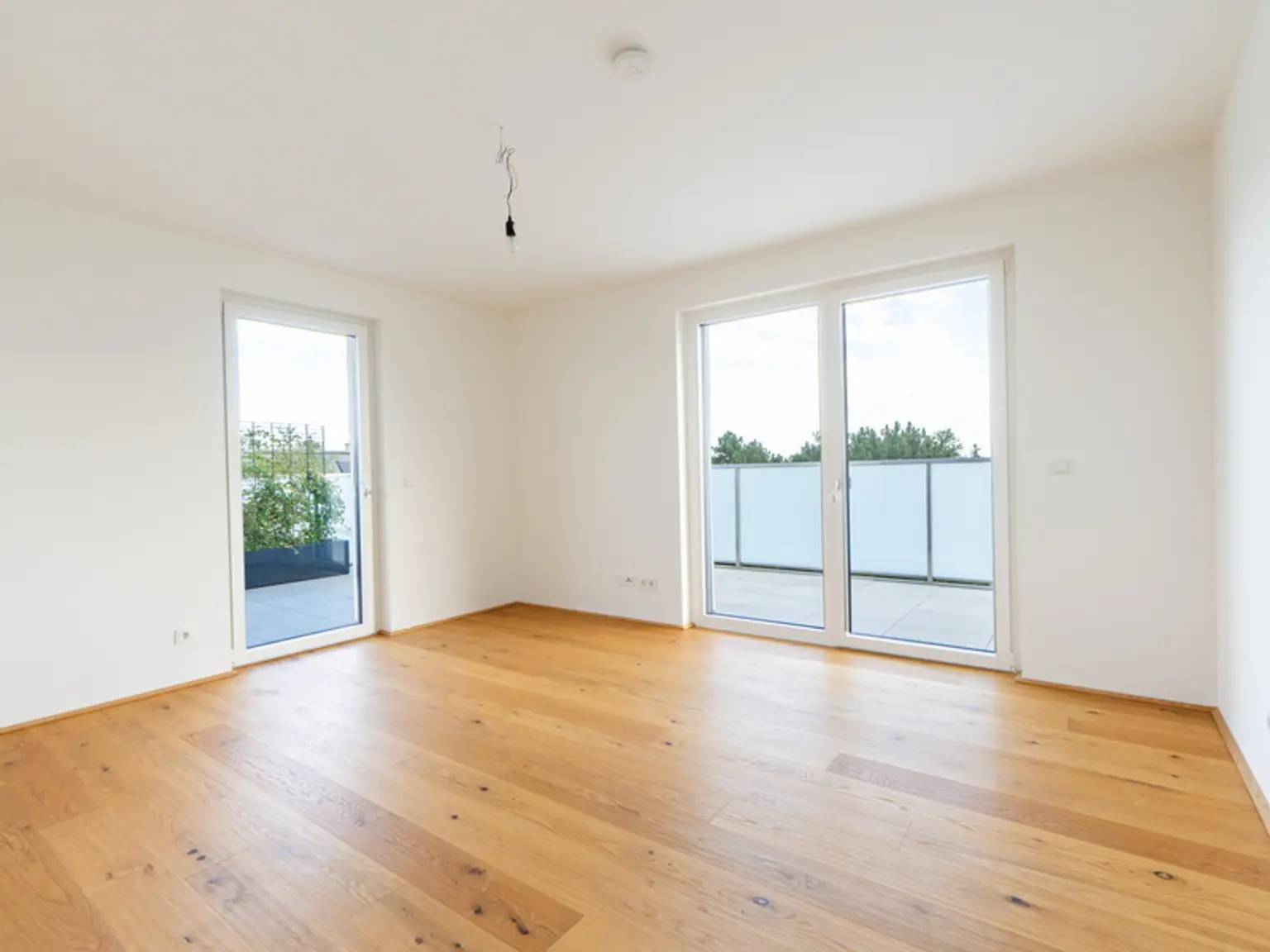 Gleich einziehen: Aussicht mit Weitsicht bietet dieses feine 4-Zimmer Penthouse mit 157 m² in Aspern