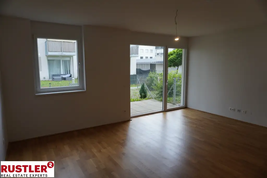 Moderne 2-Zimmer Gartenwohnung in Waidmannsdorf