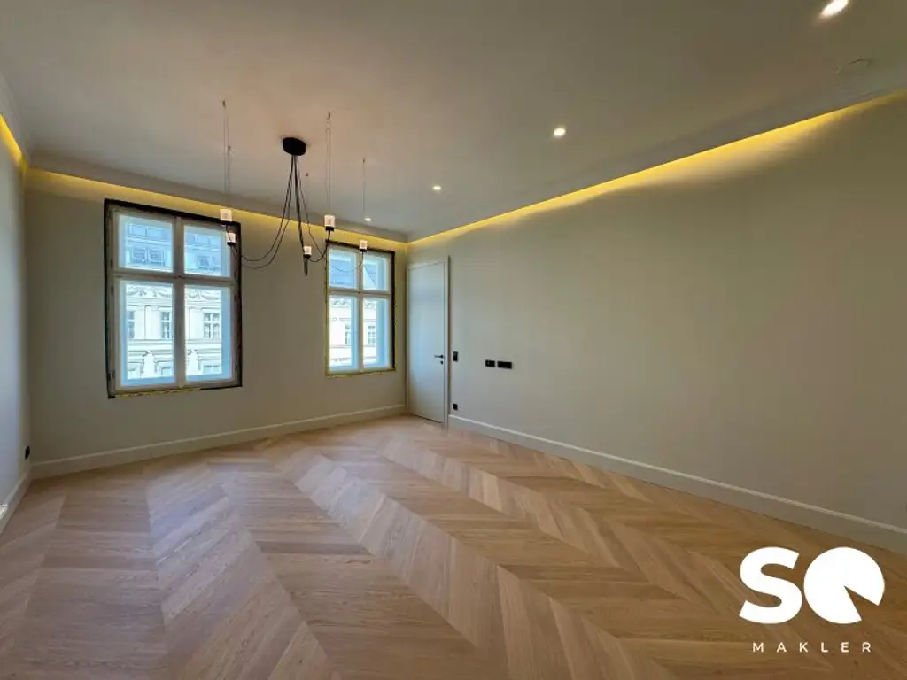 #SQ - ERSTBEZUG: STYLISHE & LUXURIÖSE ALTBAUWOHNUNG AM GETREIDEMARKT!
