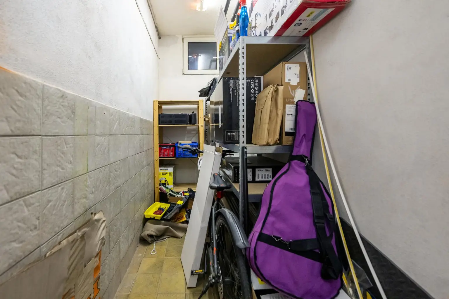 Praktisches Kellerabteil