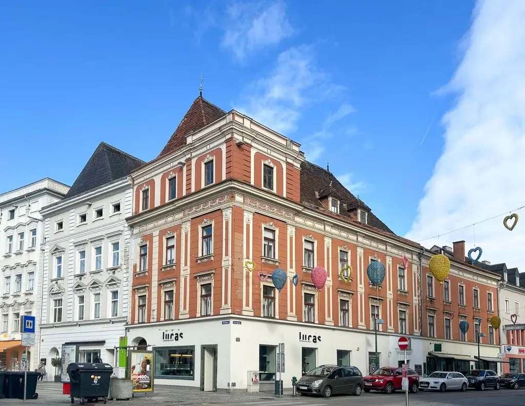 Historisches Zinshaus in Top-Lage am Stadtplatz Wels