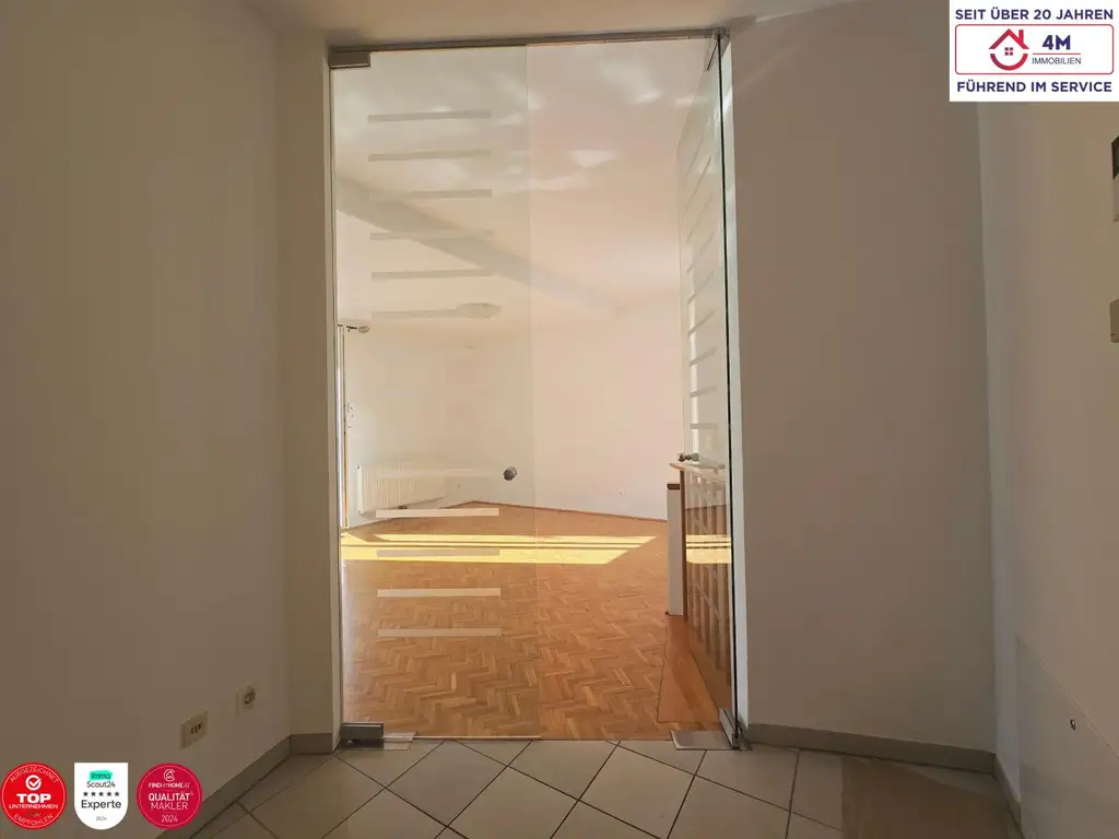 Exklusive Garten-Maisonettewohnung mit  2 Terrassen  und Garage am Küniglberg 🏡