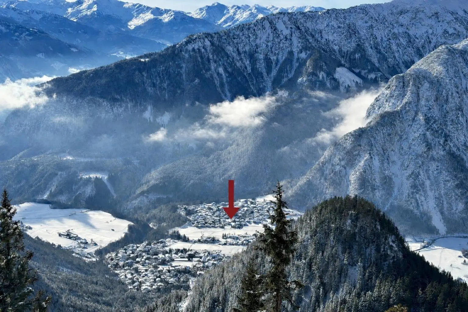 Drohnenaufnahme - Maurach