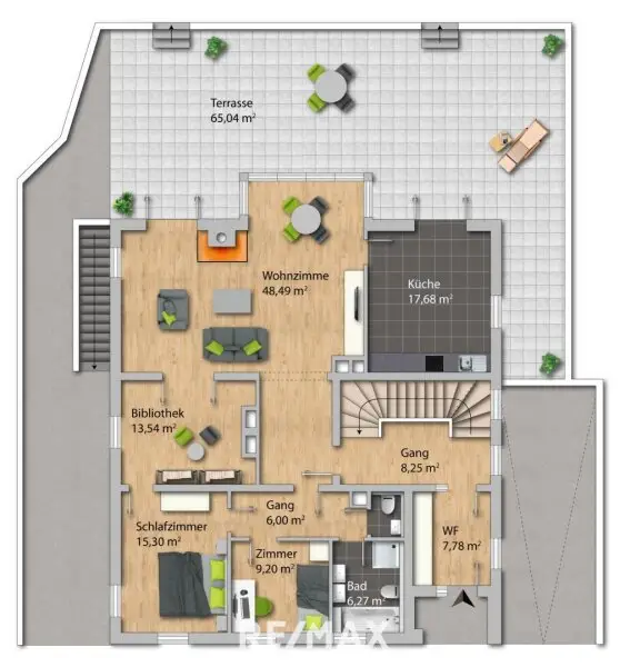 Elegante Villa im Landhausstil mit Riesengarage