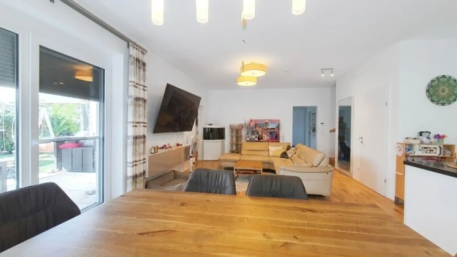 großzügige Wohnküche ca. 41,50 m²