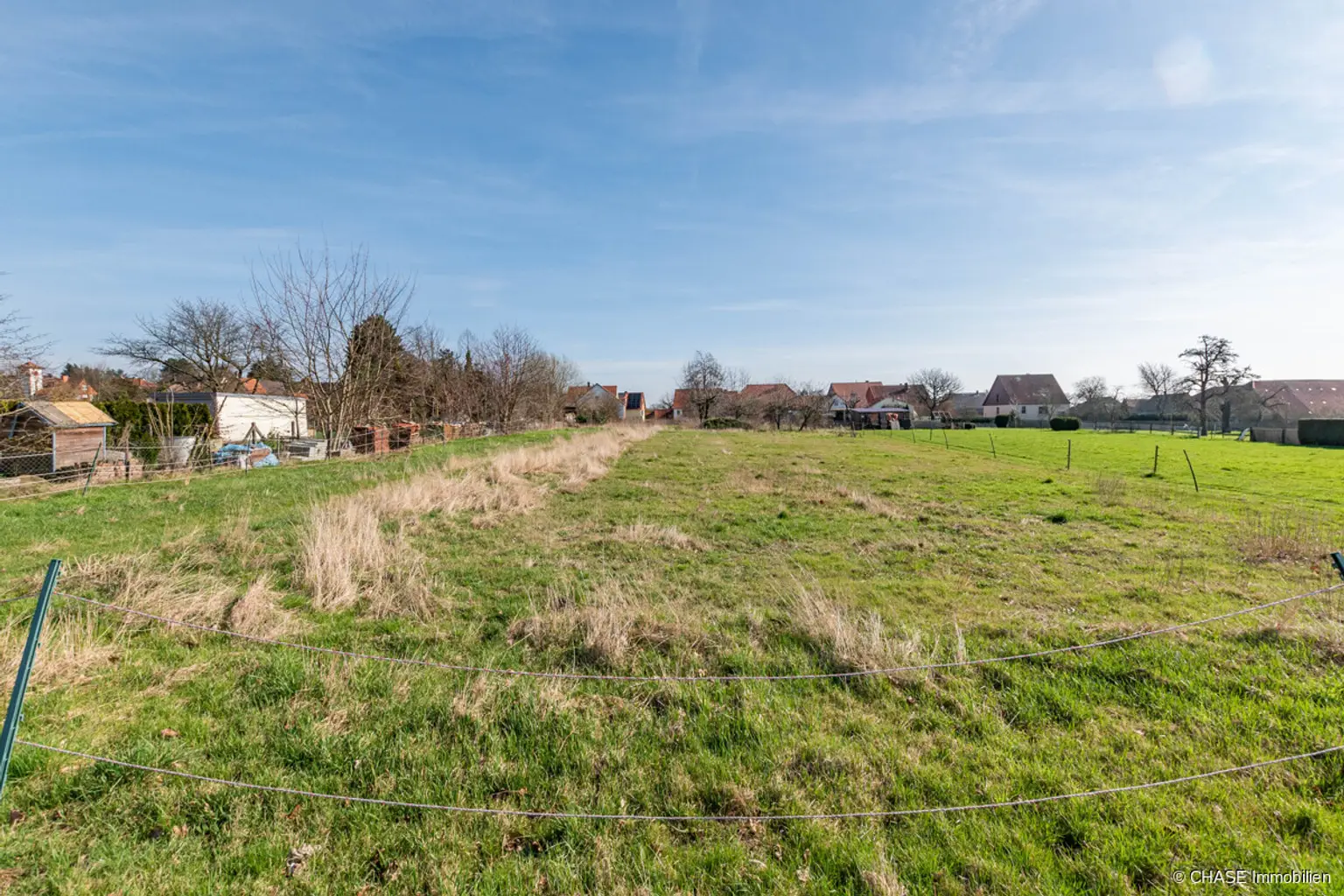 Baugrundstück Bodenansicht Feldseite 2