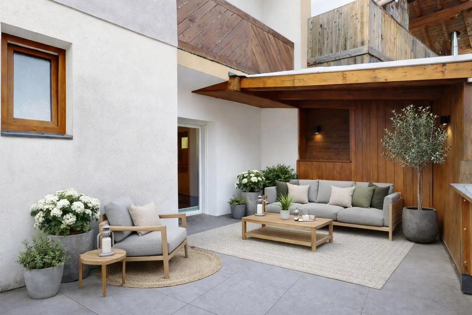 Wohnung - Terrasse Visualisierung