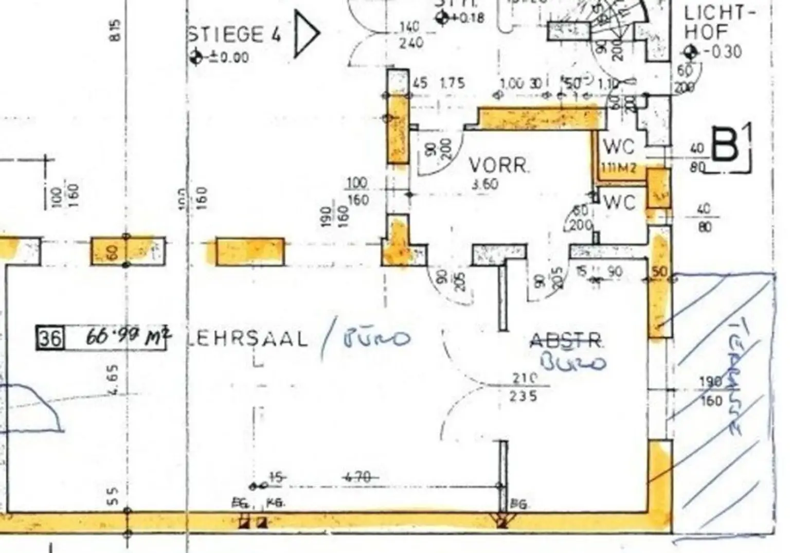 Perfekt gelegene Bürofläche in sehr gutem Zustand - Toplage Mariahilfer Straße - Hofterrasse