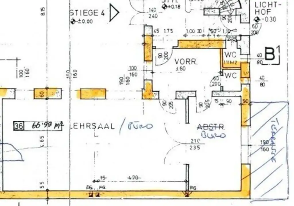Perfekt gelegene Bürofläche in sehr gutem Zustand - Toplage Mariahilfer Straße - Hofterrasse