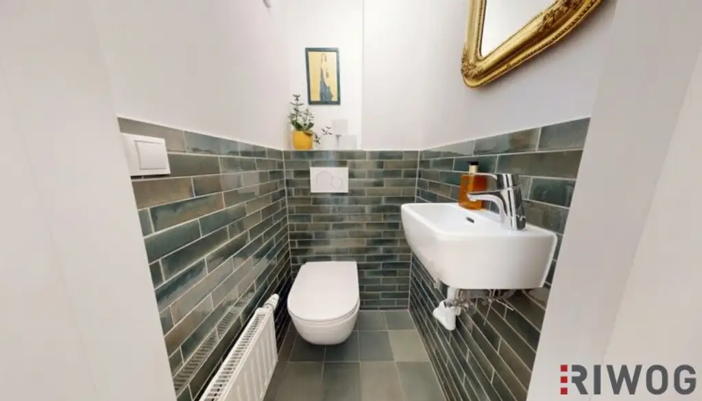 Wohnung mit touristischer Widmung nahe Schloss Schönbrunn | Prunkvolles 3-Zimmer Altbauapartment mit Loggia I 360° Rundgang