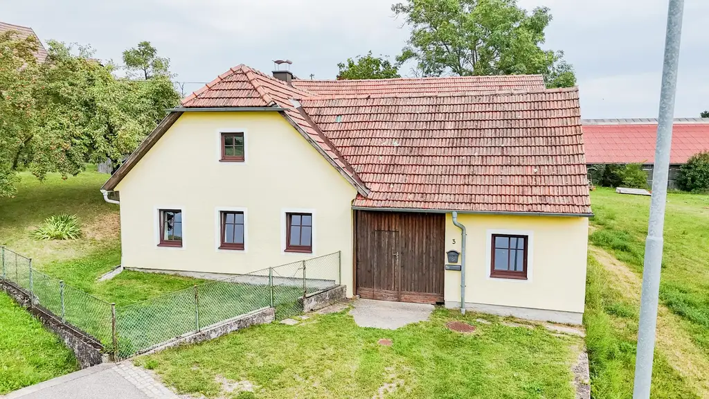 Charmanter Dreikanthof mit Schlossblick nahe Gföhl