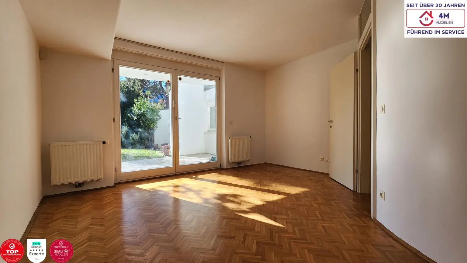 Exklusive Garten-Maisonettewohnung mit  2 Terrassen  und Garage am Küniglberg 🏡
