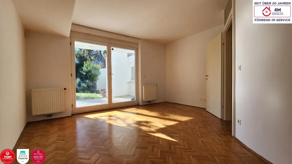 Exklusive Garten-Maisonettewohnung mit  2 Terrassen  und Garage am Küniglberg 🏡
