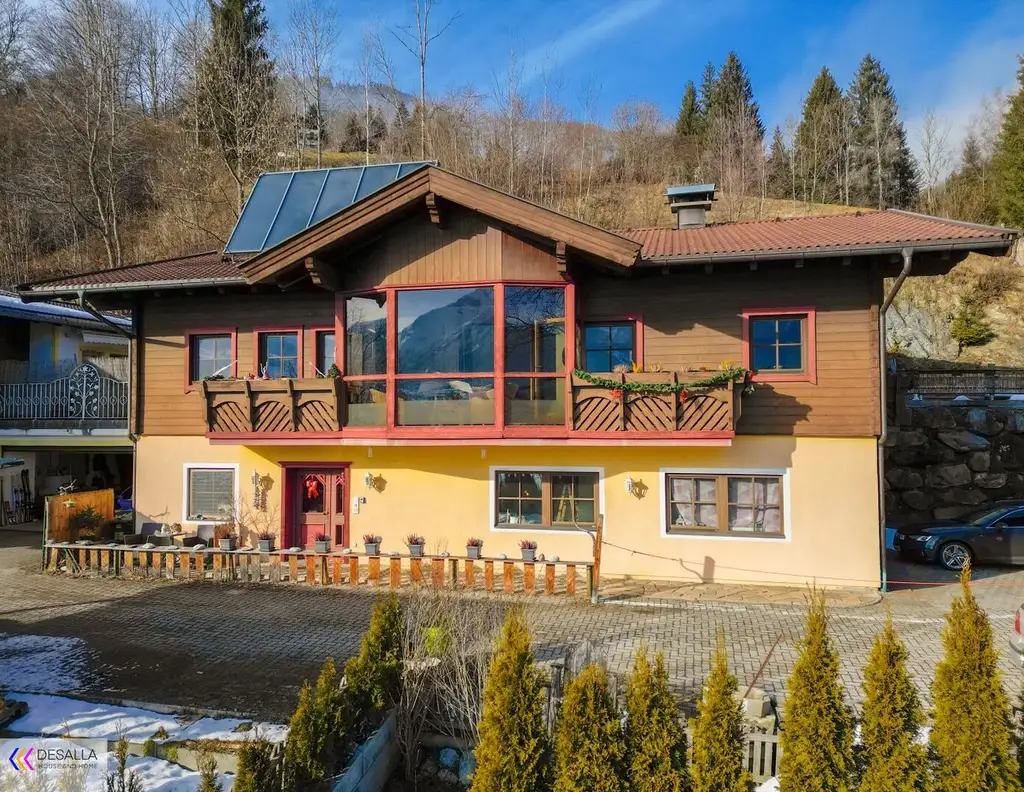 Panoramablick auf das Kitzsteinhorn - Apartmenthaus in Piesendorf