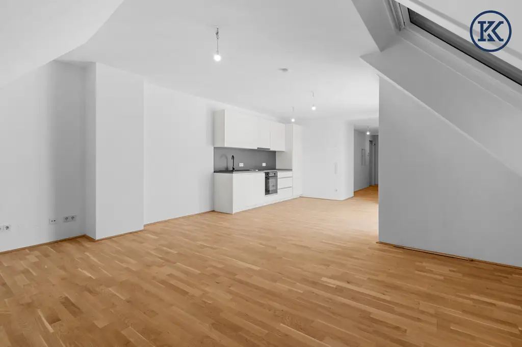 2-Zimmer-Erstbezug in Kagran – Top Lage & ca 26 m² Sonnenterrasse mit modernem Komfort!