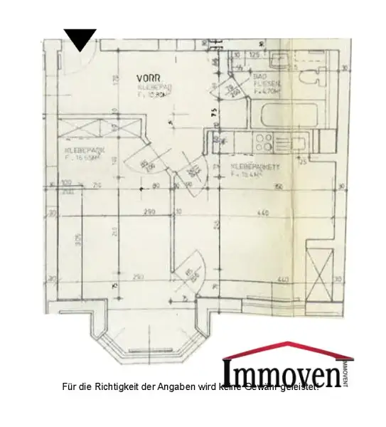 UNBEFRISTET - Helle, sanierte 2-Zimmerwohnung mit schönem Ausblick!