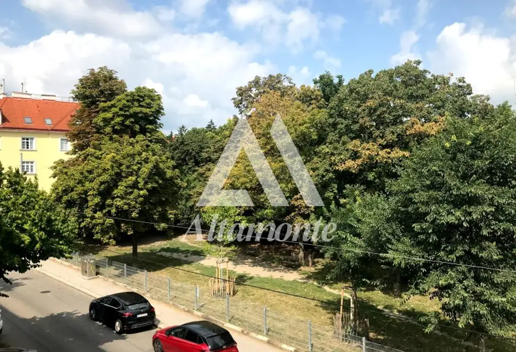 Grünblick zum Park, Grünblick im Innenhof