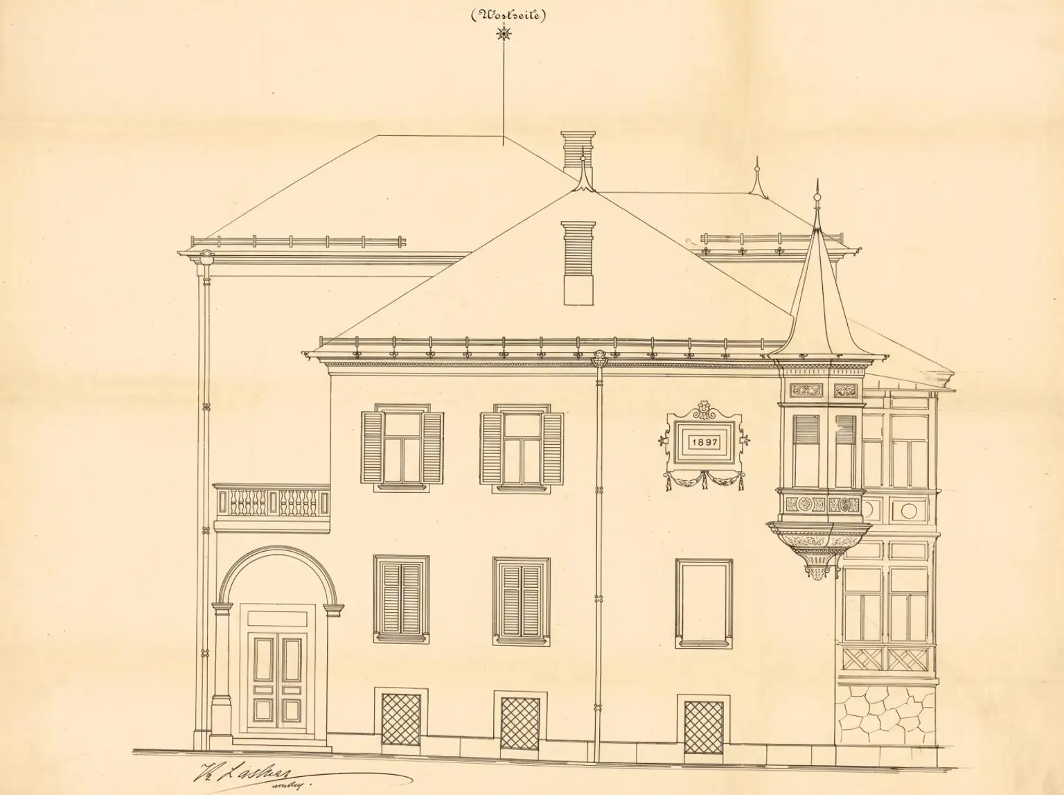 Die ursprünglichen Pläne