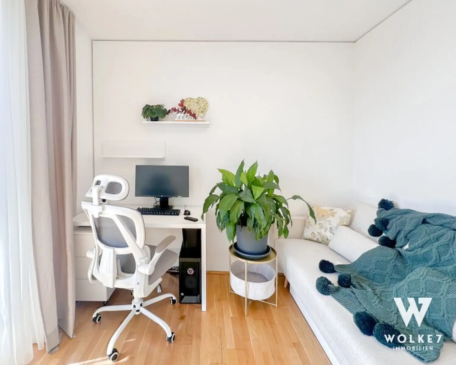 Exklusive 3-Zimmer-Residenz im Marina Tower – 16. Etage mit Donaupanorama
