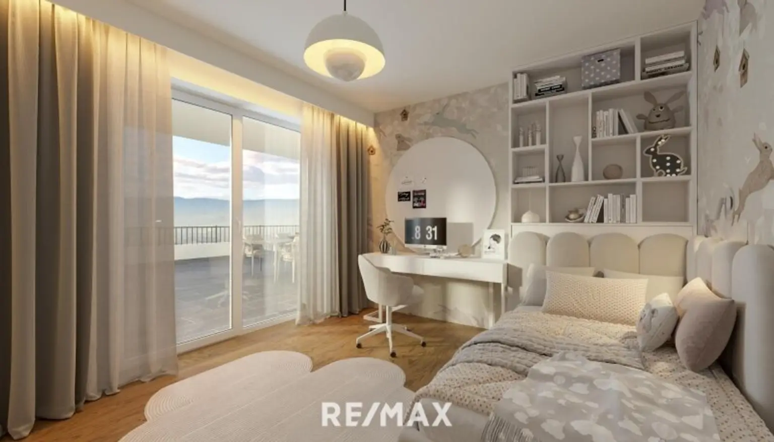 Schlafbereich I Visualisierung