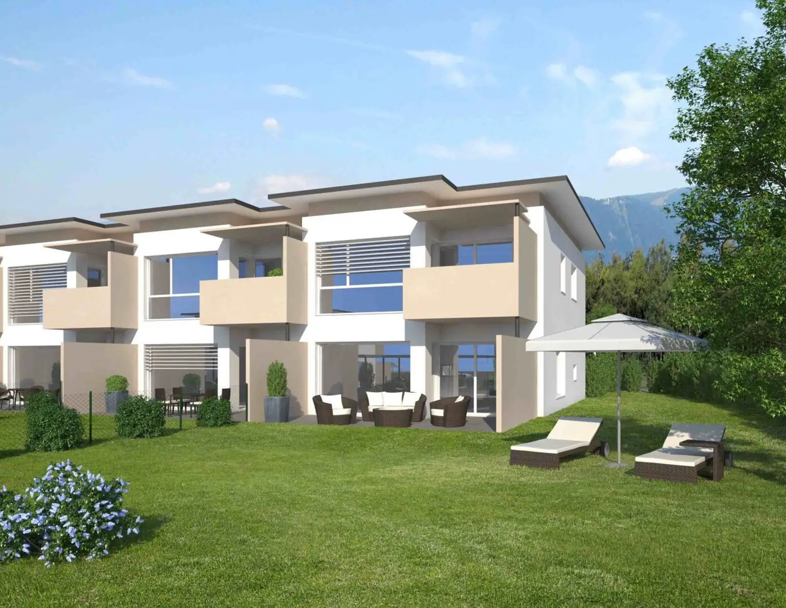 NEUBAU ZU TOP-PREIS IN KLAGENFURT! 114 m² REIHENHAUS MIT 4 ZIMMERN - TERRASSE - BALKON - KLEINGARTEN! KRIEGLWEG TOP 5!